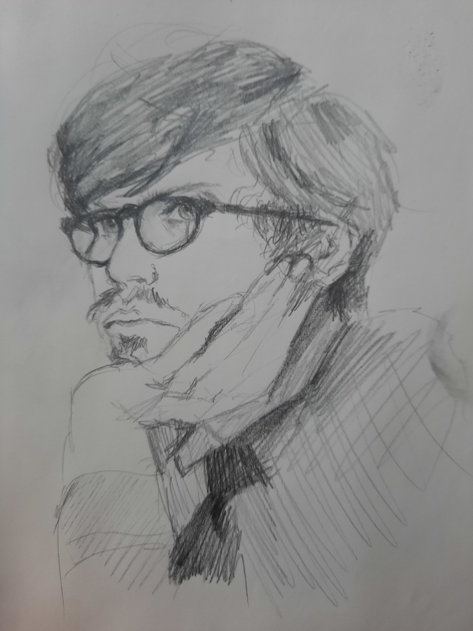 Jessica's drawing of me